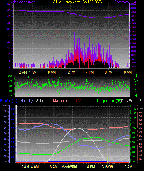 24 Hour Graph for Day 08