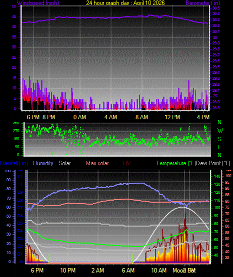 24 Hour Graph for Day 10