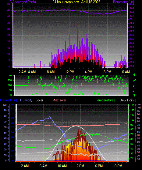 24 Hour Graph for Day 19