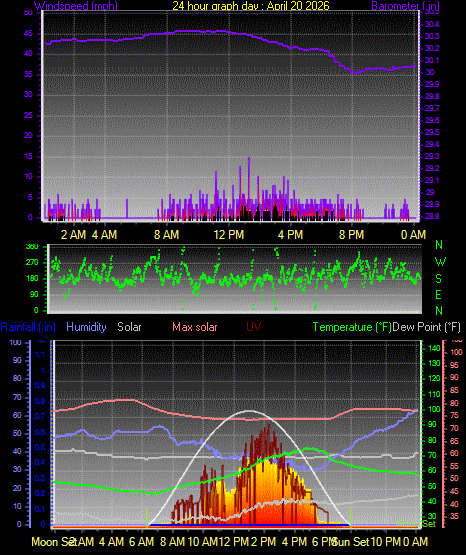 24 Hour Graph for Day 20