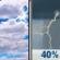 Today: Mostly Cloudy then Chance Showers And Thunderstorms