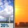 Monday: A slight chance of showers and thunderstorms before 7am. Mostly sunny, with a high near 98. Heat index values as high as 107. Southwest wind around 7 mph. Chance of precipitation is 20%. Monday: Slight Chance Showers And Thunderstorms then Mostly Sunny