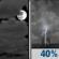 Thursday Night: Mostly Cloudy then Chance Showers And Thunderstorms