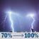 Tonight: A chance of showers and thunderstorms before 10pm, then showers and thunderstorms. Cloudy. Low around 63, with temperatures rising to around 67 overnight. Northwest wind 5 to 9 mph. Chance of precipitation is 100%. Tonight: Chance Showers And Thunderstorms then Showers And Thunderstorms