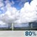 Wednesday: Showers and thunderstorms. Partly sunny, with a high near 85. Chance of precipitation is 80%. Wednesday: Showers And Thunderstorms