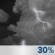 Tonight: Scattered showers and thunderstorms before 1am, then scattered showers and thunderstorms. Mostly cloudy, with a low around 75. South wind around 5 mph. Chance of precipitation is 30%. Tonight: Scattered Showers And Thunderstorms
