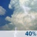 Memorial Day: A chance of showers and thunderstorms before 1pm, then a chance of showers and thunderstorms. Mostly cloudy, with a high near 83. Chance of precipitation is 40%. Memorial Day: Chance Showers And Thunderstorms