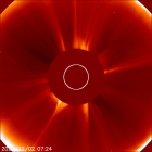 Latest LASCO C2 image of the Sun