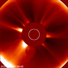 Latest LASCO C2 image of the Sun
