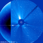 Latest LASCO C3 image of the Sun
