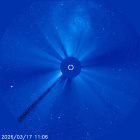 Latest LASCO C3 image of the Sun