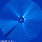 Latest LASCO C3 image of the Sun