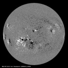 Latest SDO/HMI Magnetogram image of the Sun