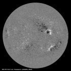 Latest SDO/HMI Magnetogram image of the Sun