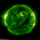 SOHO EIT 195 image of the sun