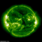 SOHO EIT 195 image of the sun