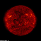 SOHO EIT 304 image of the sun