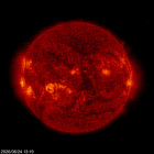 SOHO EIT 304 image of the sun